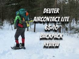deuter aircontact lite 65 10 backpack