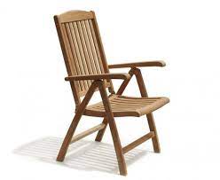 cheltenham teak garden reclining chair