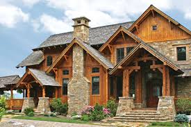 log homes exterior finishes the