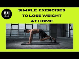simple exercises to lose weight at home