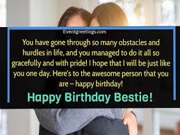 Best friends know how crazy you are and still choose to be seen with you in public. 30 Exclusive Birthday Wishes For Best Friend Female