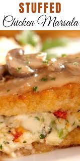 For ingredients, you need quarter cup cake flour (wondra). Copycat Olive Garden Stuffed Chicken Marsala Recipes