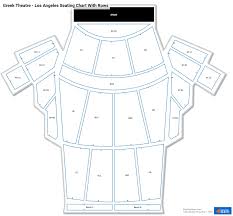 greek theatre los angeles seating