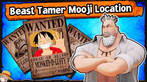Where to find Beast Tamer Mooji - One Piece Odyssey [Bounty Hunt Location]  - YouTube