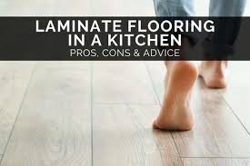 laminate flooring in a kitchen pros