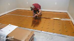 installing laminate flooring for the
