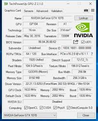 1860 mhz boost clock in oc mode for outstanding performance and gaming experience. Bios Update For Asus Rog Gtx 1070 Strix Oc 8gb Micron Mem