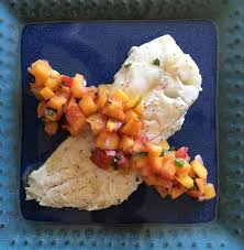 citrusy orange roughy in foil packets