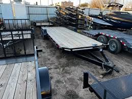 car hauler wood floor trailers