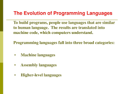 Symbolic codes are meaningful abbreviations such as sub is used for substation operation non procedural programming languages are also known as fourth generation languages. Evolution And History Of Programming Languages Ppt Download