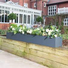 metal trough planters harrod