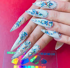 Check out our cardi b nails selection for the very best in unique or custom, handmade pieces well you're in luck, because here they come. Meet The Queen Of Bling Behind Cardi B S Elaborate Manicure Gma