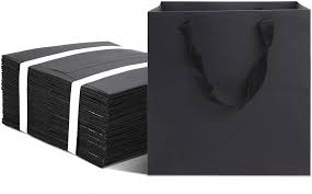 Black gift bags with handles. Buy Huaprint Black Gift Bags With Handles Black Paper Bags 24 Pack 6x6x6inch Square Size Black Shopping Bags Party Bags Favor Bags Goody Bags Business Bags Kraft Bags Retail Bags Paper Gift Bags Online In Vietnam B08nng3gvh