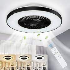semi flush mount ceiling fan light