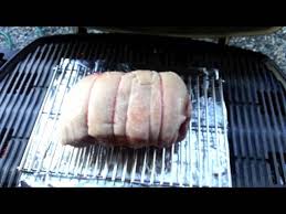 igrill pork roast on weber q 320e you