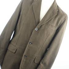 Gap Mens Brown Cotton Jacket Size 40 Regular Ebay