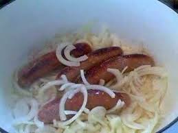 Slice smoked sausage into 1 inch coins, and place in a microwavable bowl with a lid. Smoked Chicken Apple Sausage With Cider Braised Cabbage Youtube