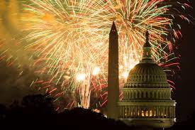 fireworks blast off in dc for july 4