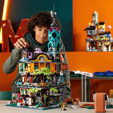 Buy LEGO NINJAGO NINJAGO City Gardens 71741 Building Kit; Ninja House  Playset Featuring 19 Minifigures, New 2021 (5,685 Pieces) Online in India.  B08SV256WM