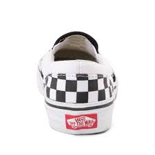 vans slip on checkerboard skate shoe