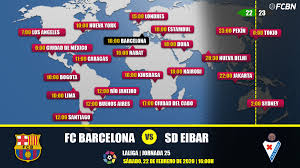 Текстовая онлайн трансляция матча барселона против эйбар. Fc Barcelona Vs Eibar In Tv When And Where See The Match