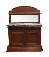 vine wood marble buffet with