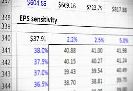 sensitivity ysis what if excel