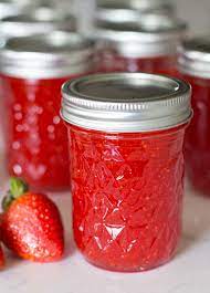 strawberry freezer jam easy tutorial