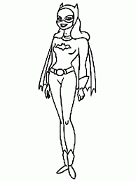 Free printable batgirl coloring pages for kids. Batgirl Superheroes Printable Coloring Pages