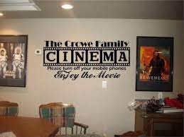 Cinema Theatre Customized Sign Home