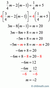 multi step equations practice problems