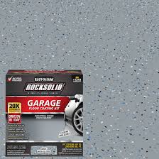 gray rust oleum rocksolid garage floor