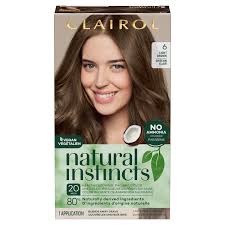 clairol natural instincts demi permanent hair color 6 light brown pack of 1