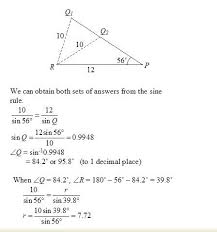 We have already seen how to find sides and angles in a right triangle using the basic definitions of the trigonometric functions. Law Of Sines Or Sine Rule Solutions Examples Videos
