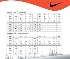 Nike Shoes Chart Tfc Football