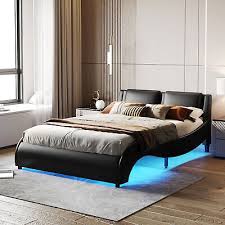 Full Queen Size Modern Platform Bed