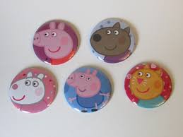 Peppa Pig Magnet Set Birthday Party
