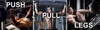 3 day beginner push pull legs split routine