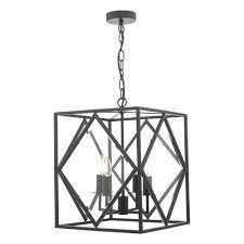 Find great deals on ebay for light black ceiling fan. Matte Black Pendant Lantern With Bevelled Glass Lighting Company