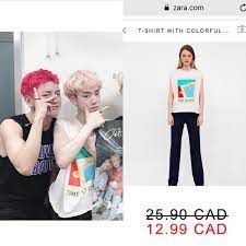 Select from premium ace fashion of the highest quality. Kpop Fashion Account On Twitter A C E Kim Byeongkwan Social Media Zara T Shirt With Colorful Print Link Https T Co Pmc76wrlwp Ace ì—ì´ìŠ¤ Acefashion Acestyle Kimbyeongkwan Https T Co 8y31uw09j4