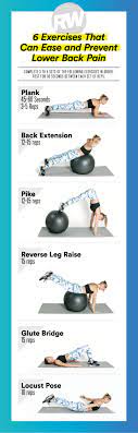lower back exercises 6 core