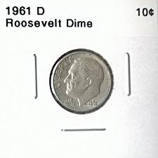 1961 D Roosevelt Silver Dime Coin Value Prices Photos Info