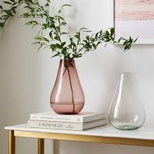 pure recycled glass vases
