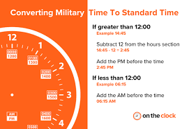 military time converter 24 hour to 12