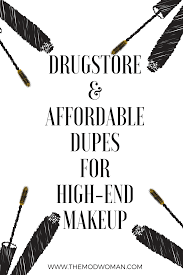 and affordable dupes for high