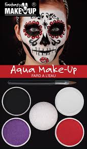 dead makeup kit aqua sugar skull makeup