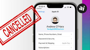 how to delete an apple id account