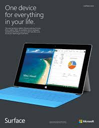 Exposure Lead Agency For Microsoft Surface 2 Campaign