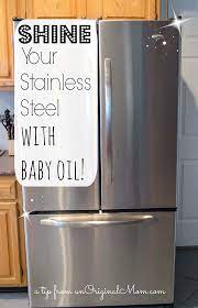 shine your stainless steel appliances