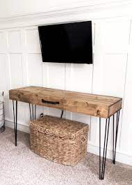 Tv Console Table Diy Console Table